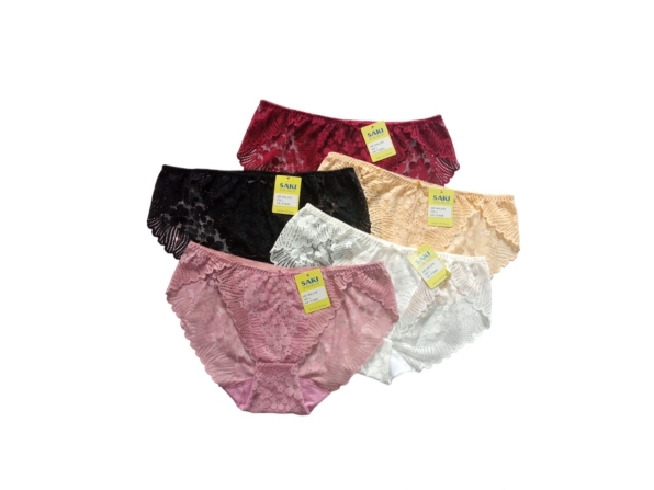 QUẦN NỮ SAKI 678 - BLOCK 5 CÁI - NHIỀU MÀU